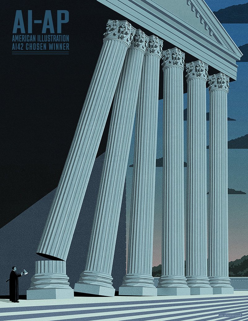 post-roe supreme court illustration